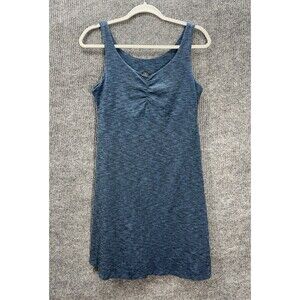 Kuhl Mova Aktiv Dress Women’s Medium Blue Sleeveless Built in Shelf Bra Tank